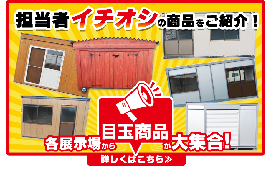 担当者一押し目玉商品