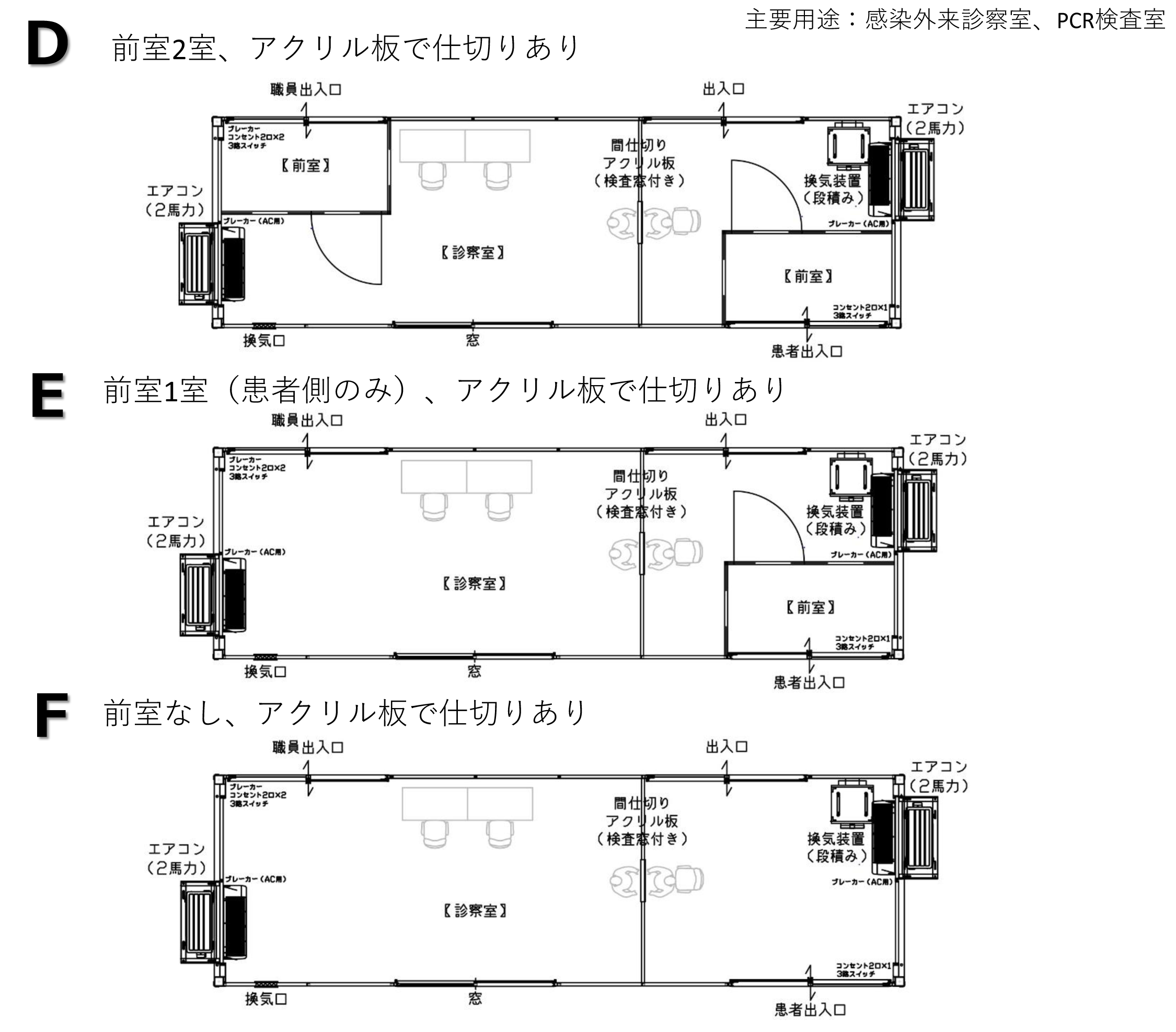 レイアウトパターン隔離タイプ